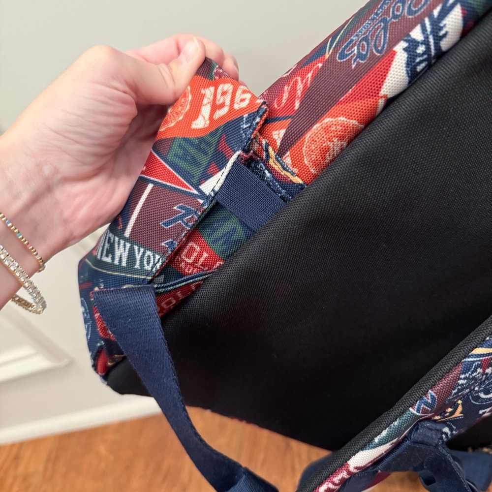 Polo Ralph Lauren‎ Pennant AOP Junior Backpack Multicolor NWOT! 17"x12"x4.5" - Picture 10 of 10